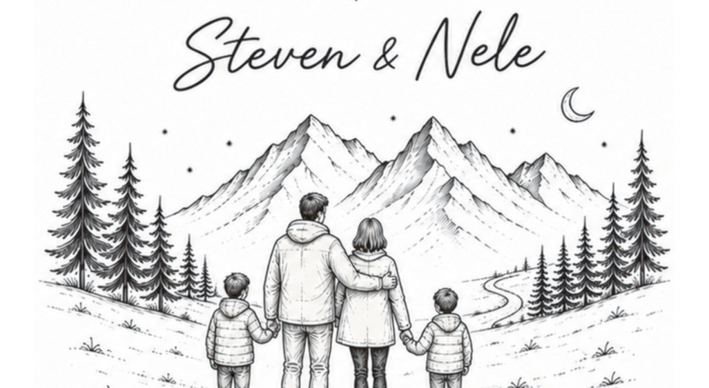 Steven, Nele, Vic & Gust